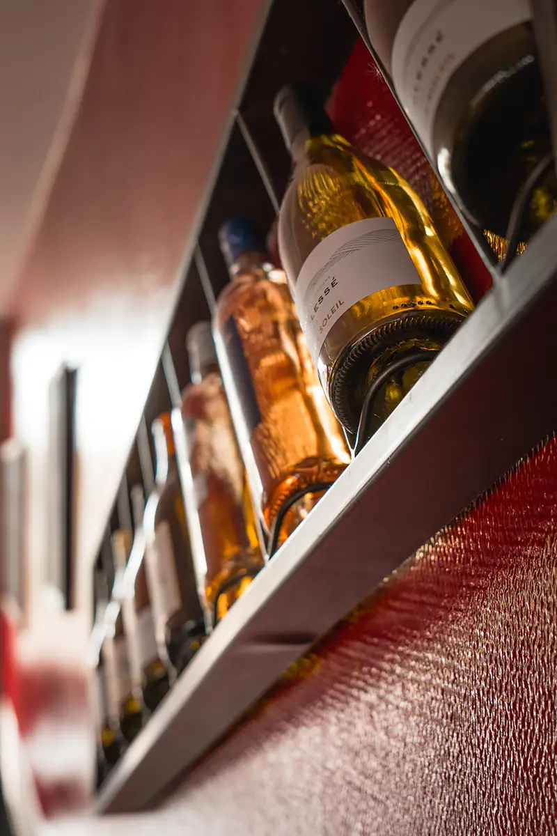 Carte des vins et ambiance brasserie au Le 39